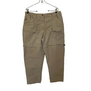 LL BEAN ZIP OFF PANTS SIZE L